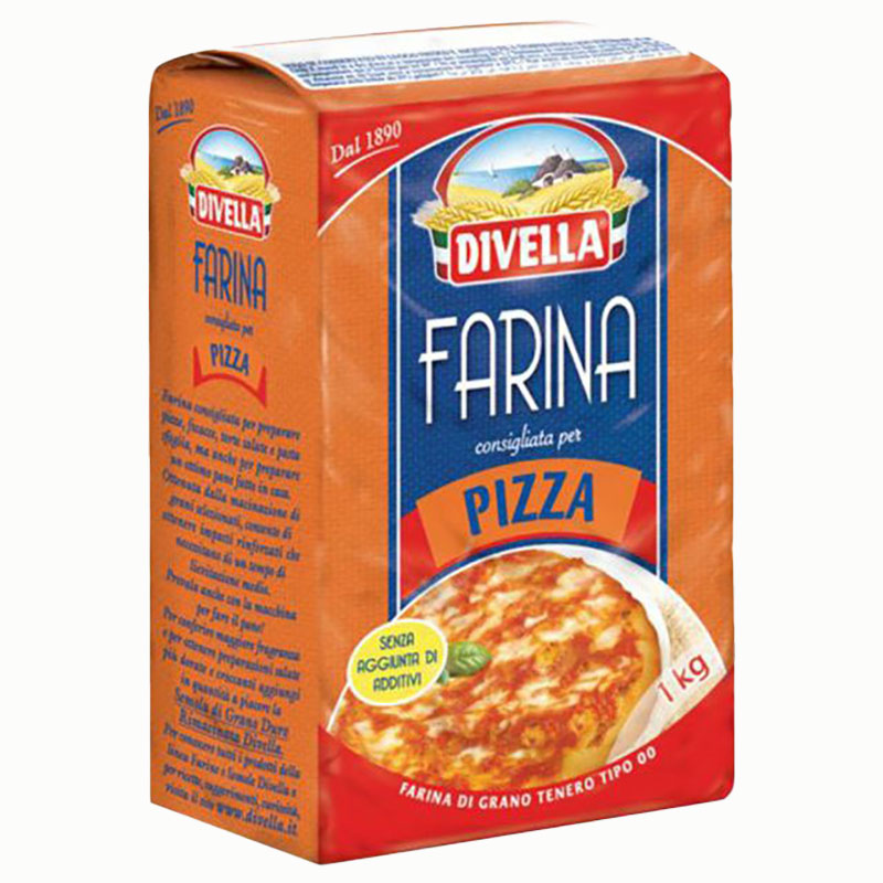 DIVELLA Plain Farina Pizza Flour 1 Kg Makro PRO