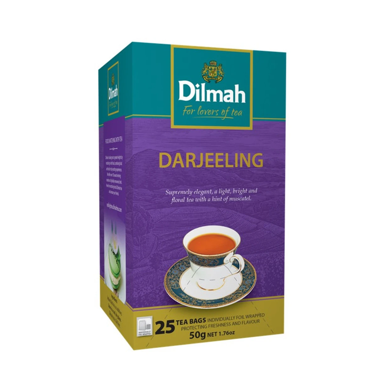 ดิลมา ชาดาร์จีลิง ชาดํา รสชาติหอม เข้ม เป็นเอกลักษณ์ 50 ก. (25 ซอง)