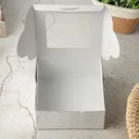 Thumbnail 3 of Quickpack - กล่องหน้าต่าง Snack/จัดเบรค (S) ขนาด 12x12x6 cm – 50 กล่อง เงิน