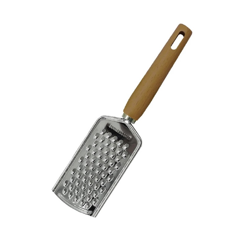 ที่ขูดผักด้ามไม้ S/S Hand Grater with wooden handle 6944804570410