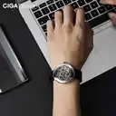 Thumbnail 4 of นาฬิกาโปร่งใส 360 ° การเคลื่อนไหวเชิงกล สีดำ