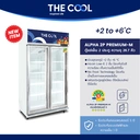 Thumbnail 3 of เดอะคูล ตู้แช่เครื่องดื่ม 2 ประตู อาลฟ่า 2 ประตู พรีเมี่ยม ขีด เอ็ม