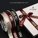 Thumbnail 3 of Package Cute Package Cute ริบบิ้นMISS YOUแบ่งขาย (ยาว1เมตร) สีชมพู