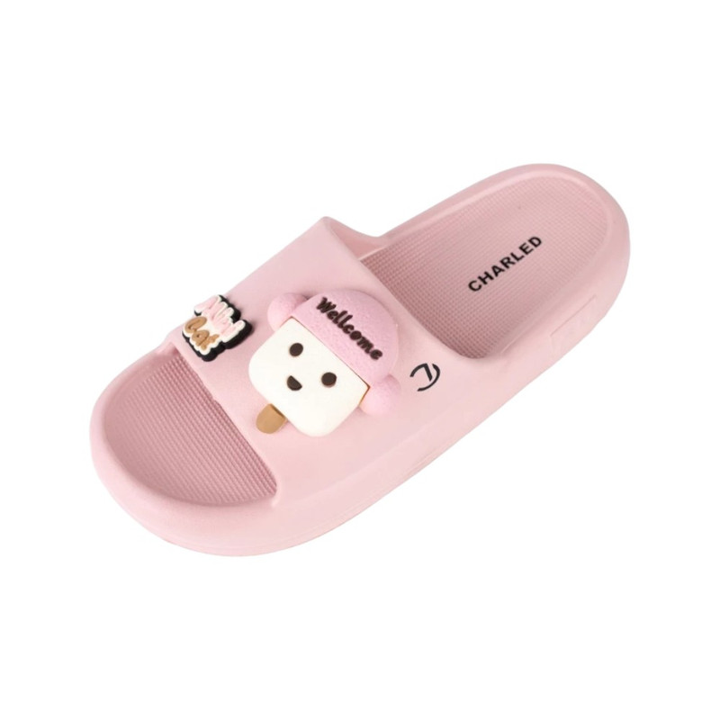 Charled รองเท้าแตะแบบสวมสําหรับผู้หญิง รุ่น RW0705 สีชมพู,38