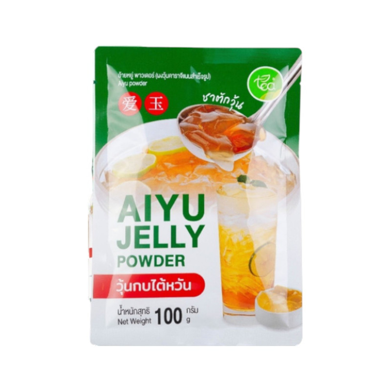 TEA Aiyu Jelly Powder for Dessert & Drinks (100 g x 15 Sachets)