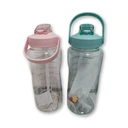 Thumbnail 2 of กระบอกน้ำพลาสติกใส คละสี 2 ล.