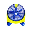 Thumbnail 4 of พัดลมตั้งโต๊ะ 5 ใบพัดรุ่น OA-1692 สีน้ำเงิน