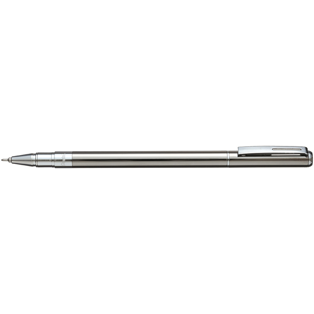 PENTEL Gel pen Cap type BL625 Silver barrel Blue ink
