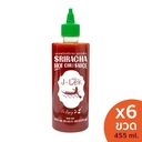 Thumbnail 2 of เจ๊เล็ก ซอสพริกศรีราชา สูตรเผ็ด 455 มล. แพ็ค 6 ขวด