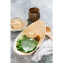 Thumbnail 5 of BIOPACK จานทาโกยากิ (กระทง 6 นิ้ว,แพ็ค 50 ชิ้น) ถาดกระทง ถาดเรือ เยื่อไม้ กระทงทาโกยากิ กระทงไม้ทรงเรือ ขนาด 4 / 5 / 6 / 7 / 8 นิ้ว (50ใบ/100ใบ/แพ็ค)