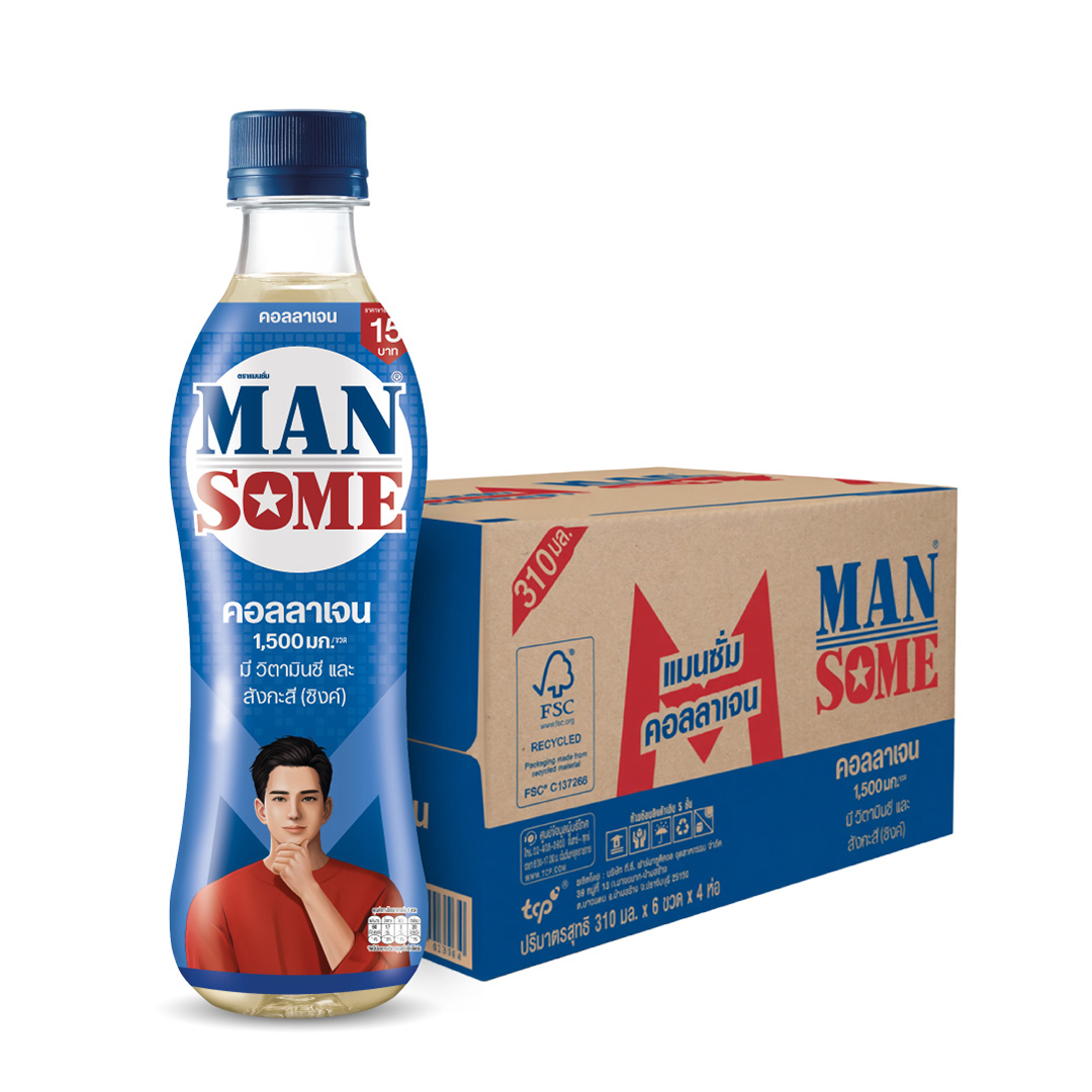 MANSOME Collagen 310 ml x 24