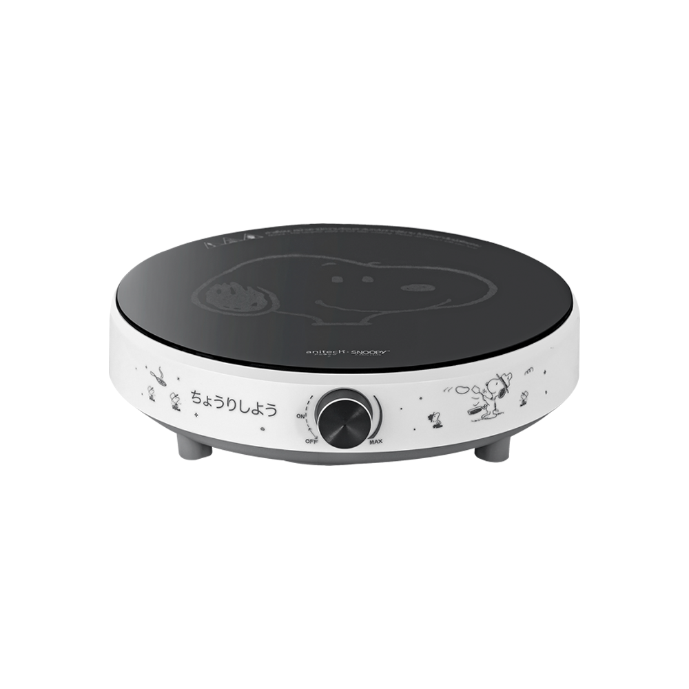 AnitechXSnoopy เตาแม่เหล็กไฟฟ้า รุ่น SNP-SID1501 ปรับกําลังไฟได้ตั้งแต่ 700W-1500W