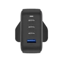 Thumbnail 4 of อีเนอร์เกีย อะแดปเตอร์ Wall Charger 1 ช่อง USB-A / 3 ช่อง USB-C สีดำ