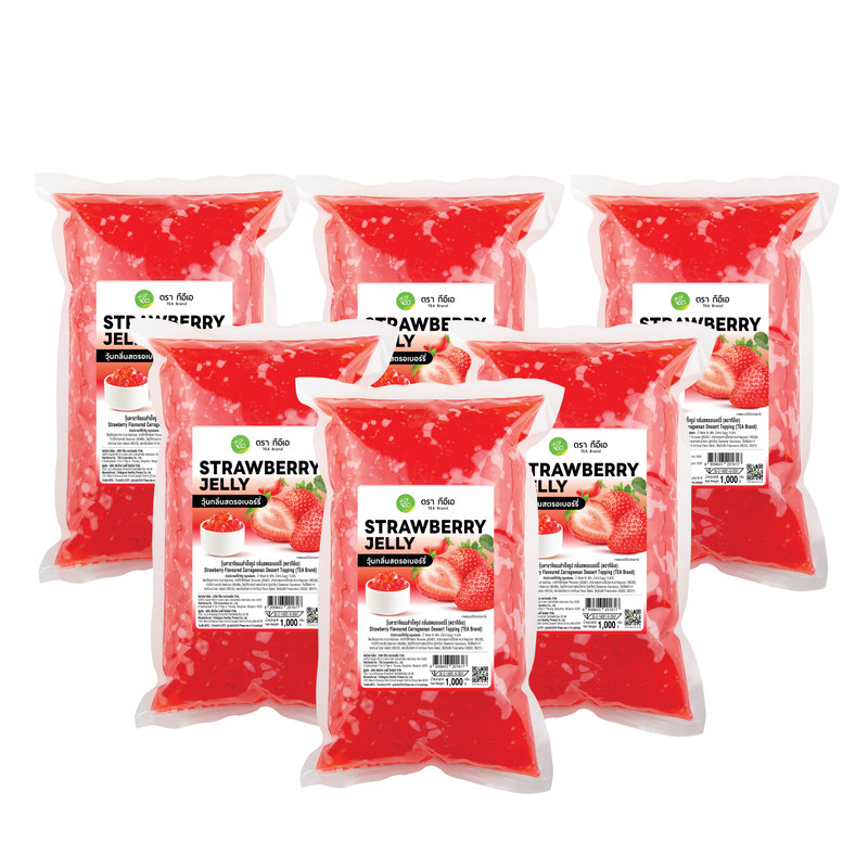 TEA Strawberry Jelly (1,000 g) x 6 Bags