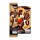 Thumbnail 1 of ท็อปโป บิสกิต เพรทเซลโกโก้สอดไส้ไส้ช็อกโกแลต 11 ก. x 12