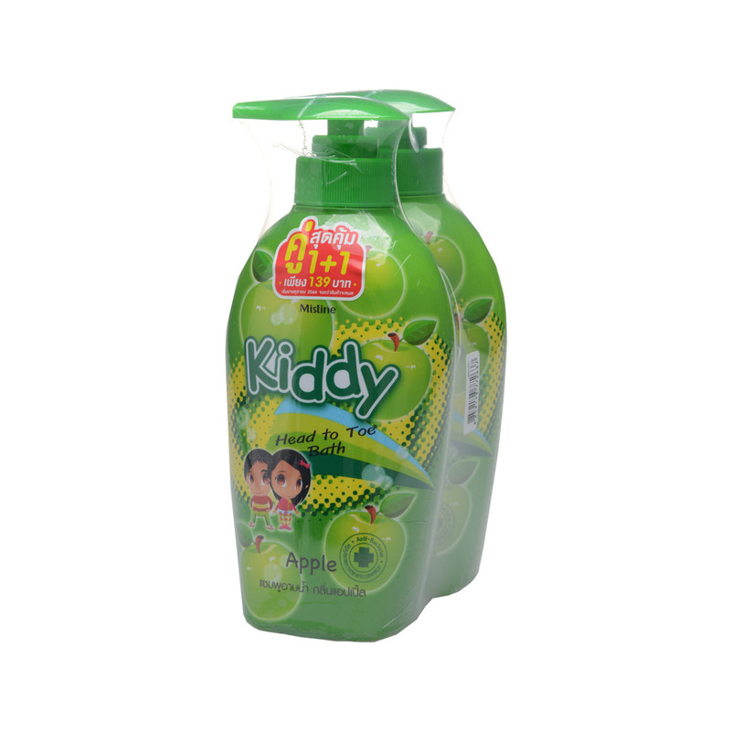 MISTINE KIDDY HEAD TO TOE BATH-APPLE 400 ML.