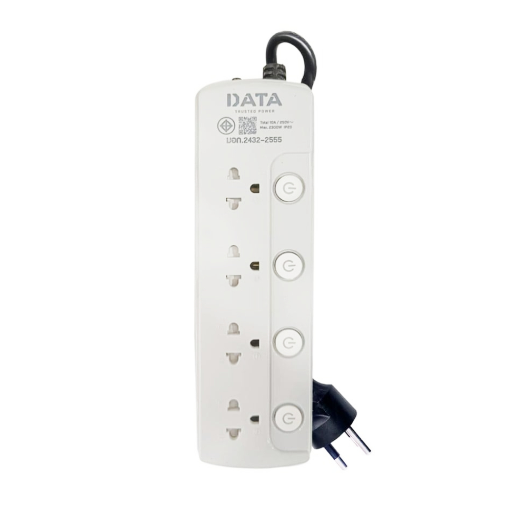 DATA Plug 4 Way 4 Swich 3M LV4695 (16A.)