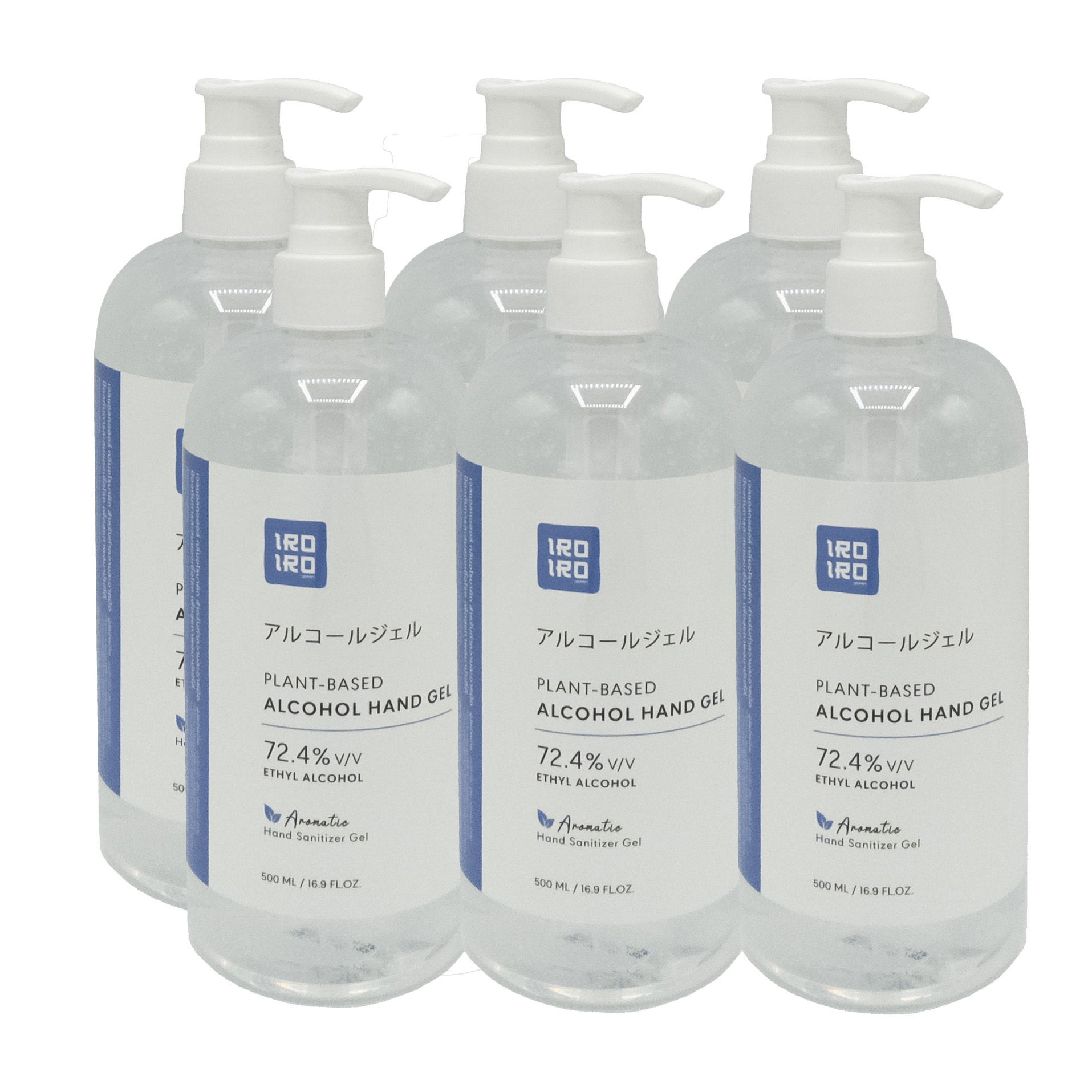 อิโระ อิโระ เจลแอลกอฮอล์ PLANTBASED Alcohol gel x 6 ขวด Makro PRO