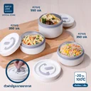 Thumbnail 3 of ซุปเปอร์ ล็อค ชุดกล่องถนอมอาหารสแตนเลส เก็บอุณหภูมิได้ รุ่น 9501 x 3 พร้อมกระเป๋าสำหรับพกพา