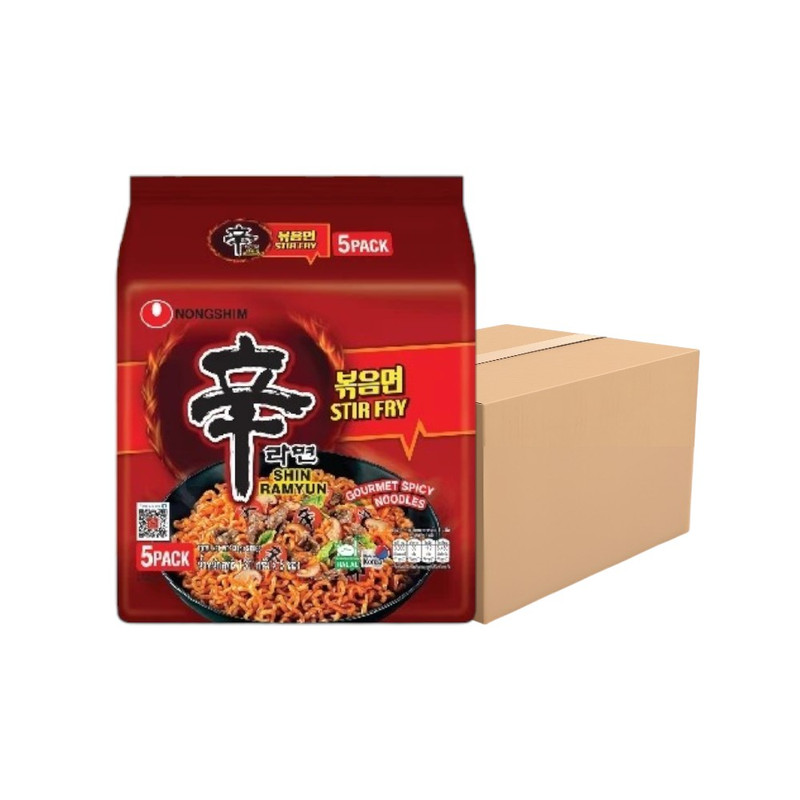 [ยกลัง] ชินรามยอน สเทอร์ ไฟร์  Shin Ramyun Stir Fry (Nongshim)