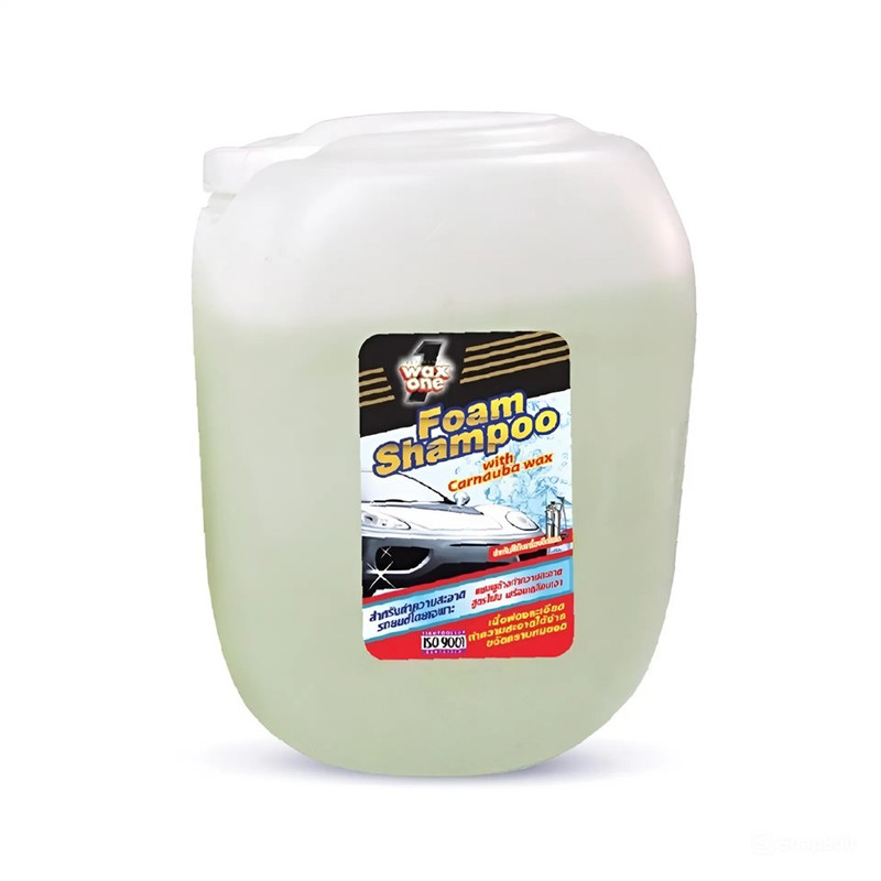 Wax One Foam Shampoo แว็กซ์วัน โฟม แชมพู (ใช้กับเครื่องฉีดโฟม) 20L.