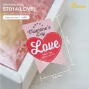 Thumbnail 1 of Depack ST014(LOVE) สติ๊กเกอร์วาเลนไทน์ (1 แพ็ค/ 50 ดวง)