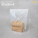 Thumbnail 1 of ดีแพ็ค ถุงแก้วขยายก้นใส่ขนมปัง BG020 ขนาด 27 x 30 + 4 ซม. หนา 40 ไมครอน x 100 ใบ