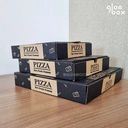 Thumbnail 5 of Glombox กล่องพิซซ่า ขนาด 10 นิ้ว กระดาษลูกฟูก ลายพิซซ่า กระดาษแข็งแรง ราคาพิเศษ ลายพิซซ่า - ดำ (50 กล่อง/แพ็ค)