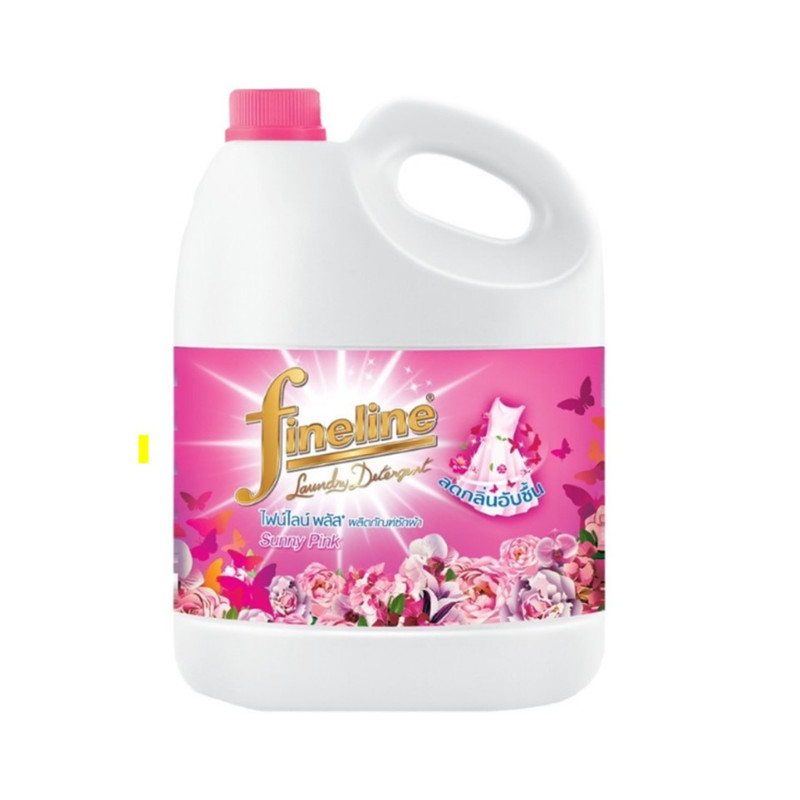 Fineline Liquid Detergent Plus Sunny Pink 2,800 ML. Pink