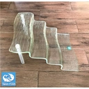 Thumbnail 1 of Twin Fish ที่วางอาหารพลาสติกแบบขั้นบันได 4 ชั้น วางข้าวปั้น ซูชิ เค้ก ขนมหวาน เบเกอรี่ ผลไม้ รหัส ADPW4-2