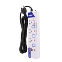 Thumbnail 2 of TOSHINO Plug 3 Way 3 Switch 1C1A 20W 3M. (ET-913UC)