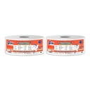 Thumbnail 1 of iOK Jumbo Roll Tissue 2 Ply 250M 1 Roll/Pack x 2 Packs
