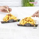Thumbnail 1 of Boxjourney ถาด 3 เหลี่ยม ลายเดลิเชียส เมนู (100 ใบ/แพค)