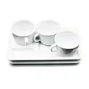 Thumbnail 4 of เอสพี ชุดอาหารว่าง สีขาว x 3