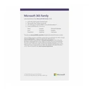 Thumbnail 2 of ไมโครซอฟท์ ออฟฟิศ 365 Family English APAC Subscr 1YR Medialess FY25H2 รุ่น EP2-36878