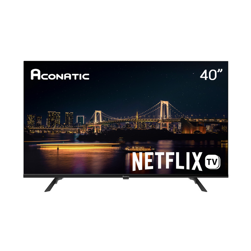 [NEW] ACONATIC Smart TV Google Full HD LED รุ่น 40HS410AN ขนาด 40 นิ้ว จอบาง Frameless ไม่มีขอบ รับประกัน 3 ปี