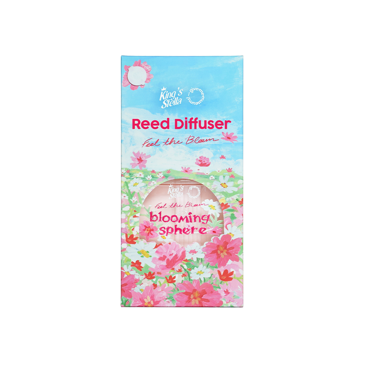 King's Stella x Give me museums คิงส์สเตลล่า ฟีล เดอะ บลูม ก้านไม้หอมปรับอากาศ Feel The Bloom Reed Diffuser (100 ml.) Blooming Sphere