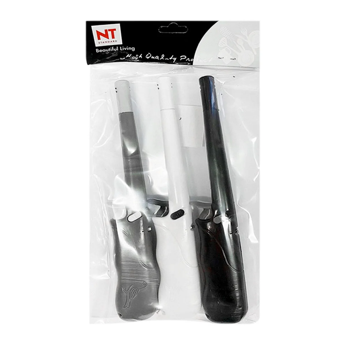 เอ็น.ที. ปืนจุดเตาแก๊ส แพ็ค 3 อัน คละสี