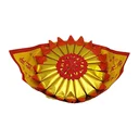 Thumbnail 3 of Gold Paper Pot Shape