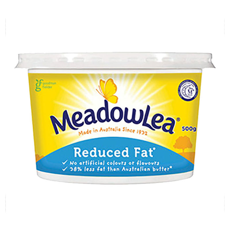 Meadowlea Margarine Reduced Fat 500 G Makro Pro