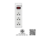 Thumbnail 2 of Anitech ปลั๊กไฟ มาตรฐาน มอก. รุ่น H613 ความยาวสายไฟ : 2 เมตร H613-WH