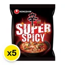 Thumbnail 2 of นงชิม ชิน เรด ซุปเปอร์ สไปซี่ 120 ก. x 5