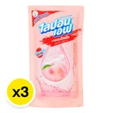 Thumbnail 2 of LIPON F Dishwashing Liquid Japanese Peach 500 ml x 3