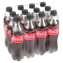Thumbnail 1 of โค้ก เครื่องดื่มน้ำอัดลม ไม่มีน้ำตาล 500 มล. x 12