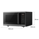 Thumbnail 4 of โตชิบา ไมโครเวฟ 30 ลิตร รุ่น ML2-EM30PE(BS) สีดำเทา