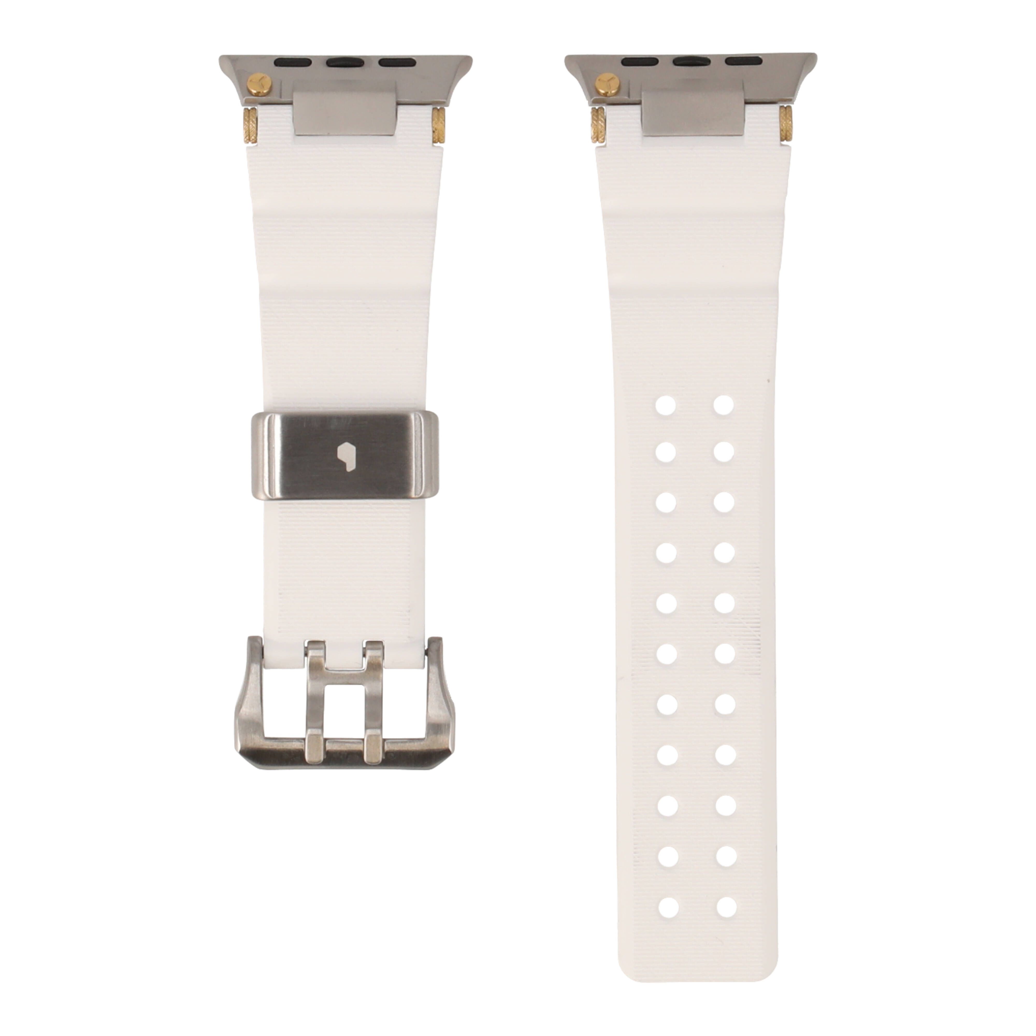 Blue Box Apple Watch Strap Series SE/S4/S5/S6/S7/S8/S9/S10/Ultra (42(S10 not compatible)/44/45/46/49MM) VENTURE Arctic White