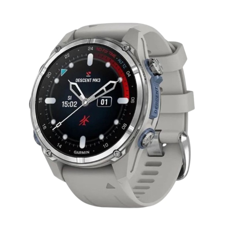 GARMIN Smart Watch Descent MK3 Series Mk3 43 mm Less Fog Gray
