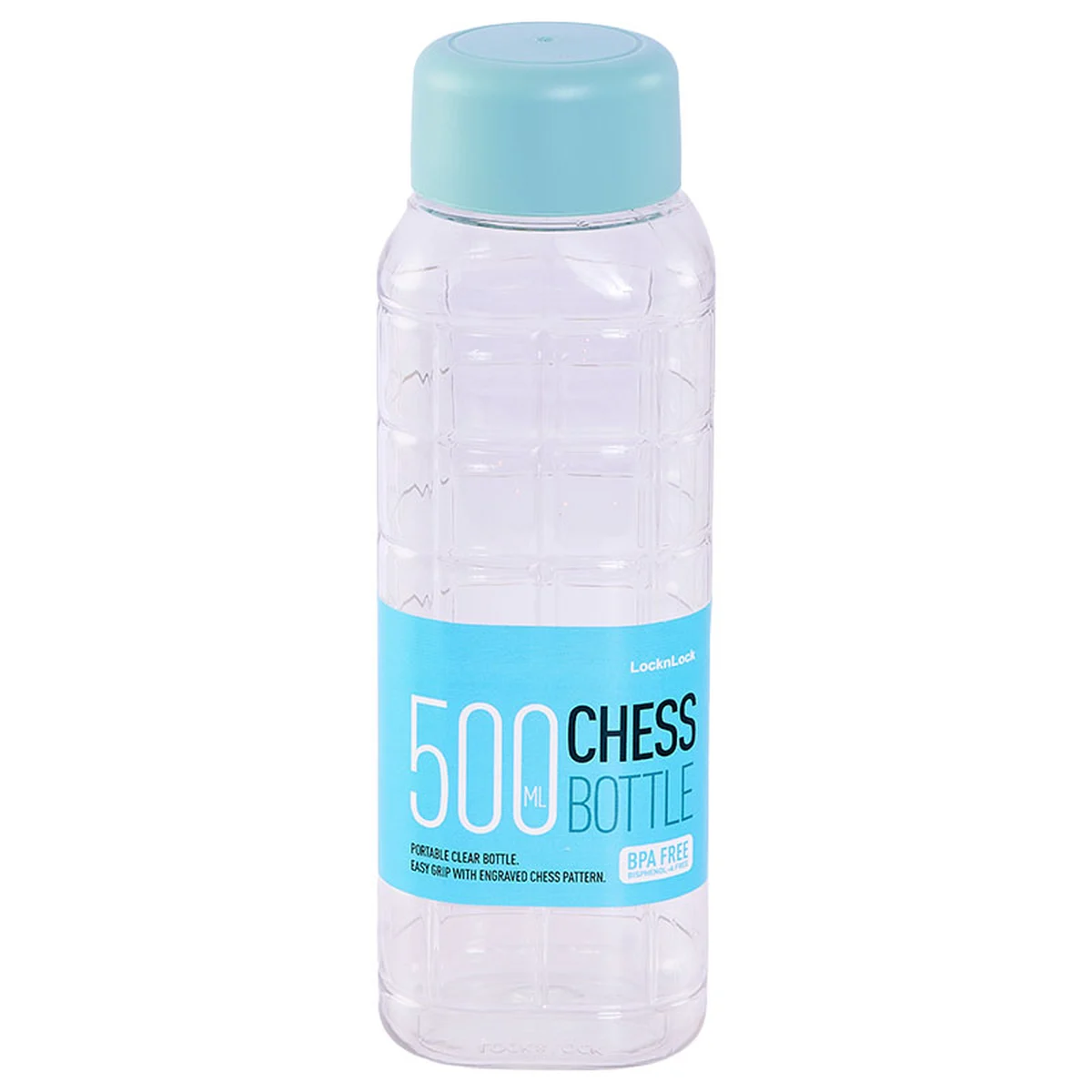 LOCKNLOCK Chess Bottle Blue 500 ml