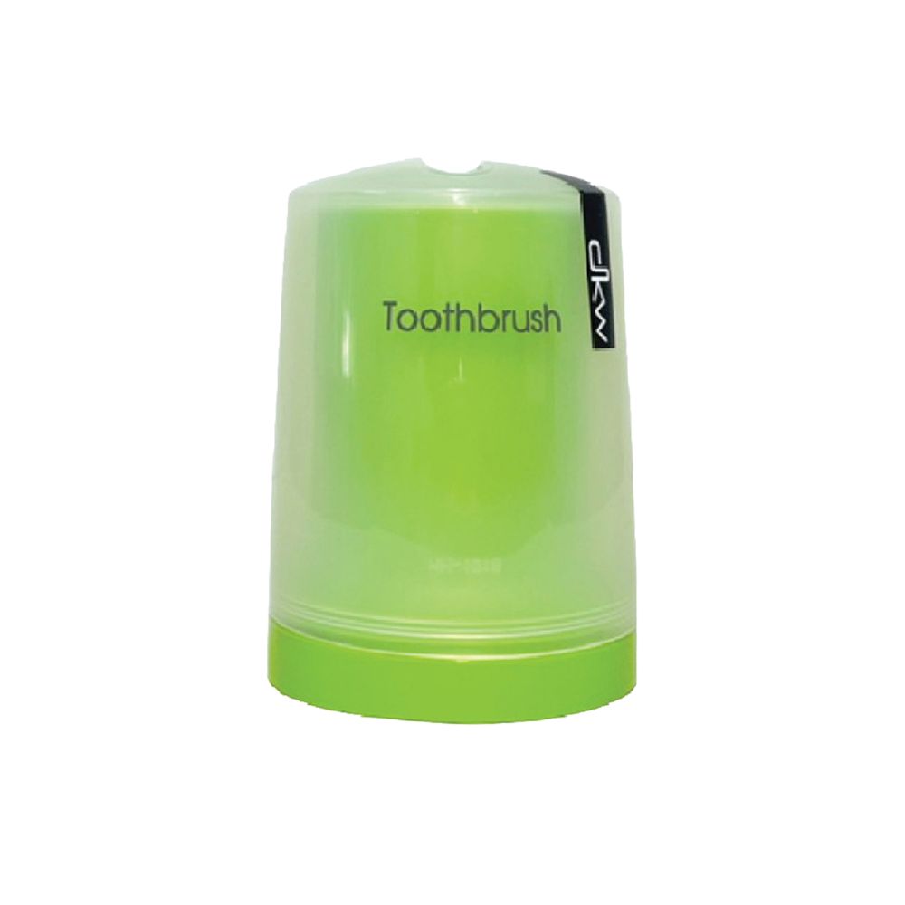 DKW Official HH-1013P ที่ใส่แปรงสีฟัน (มีหลายสี) SABAII Toothbrush Holder สีเขียว