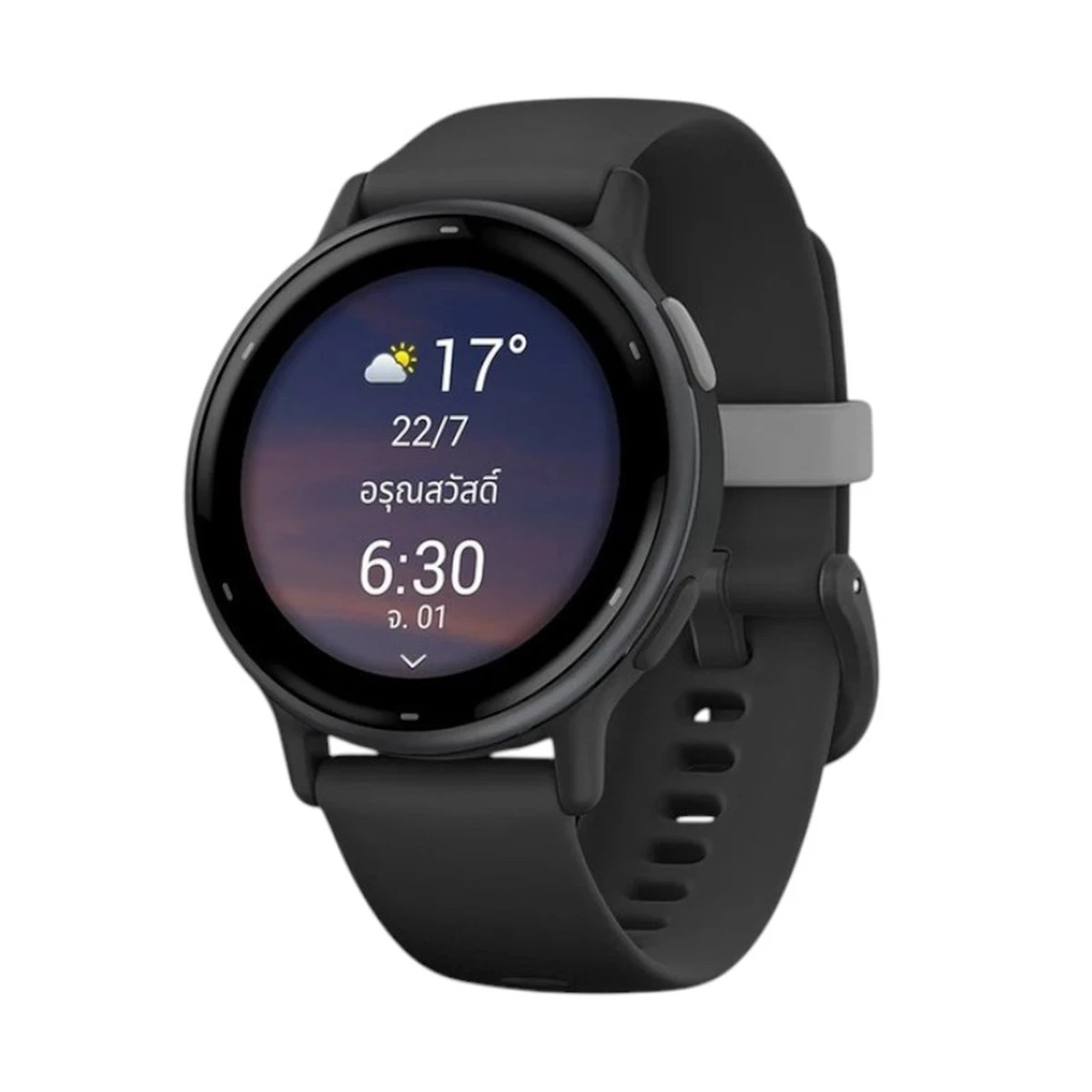 การ์มิน สมาร์ทวอทช์ Vivoactive 5 สีแบล็ค สเลต